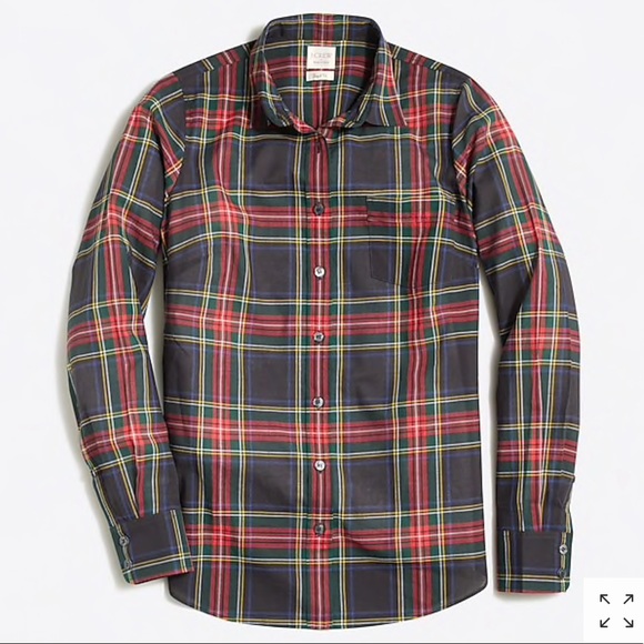 J. Crew Tops - J. Crew plain button down size 6